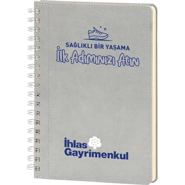 Bağcılar-17x24-G Spiralli Tarihsiz Defter